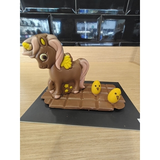 Unicornio chocolate - Imagen 1